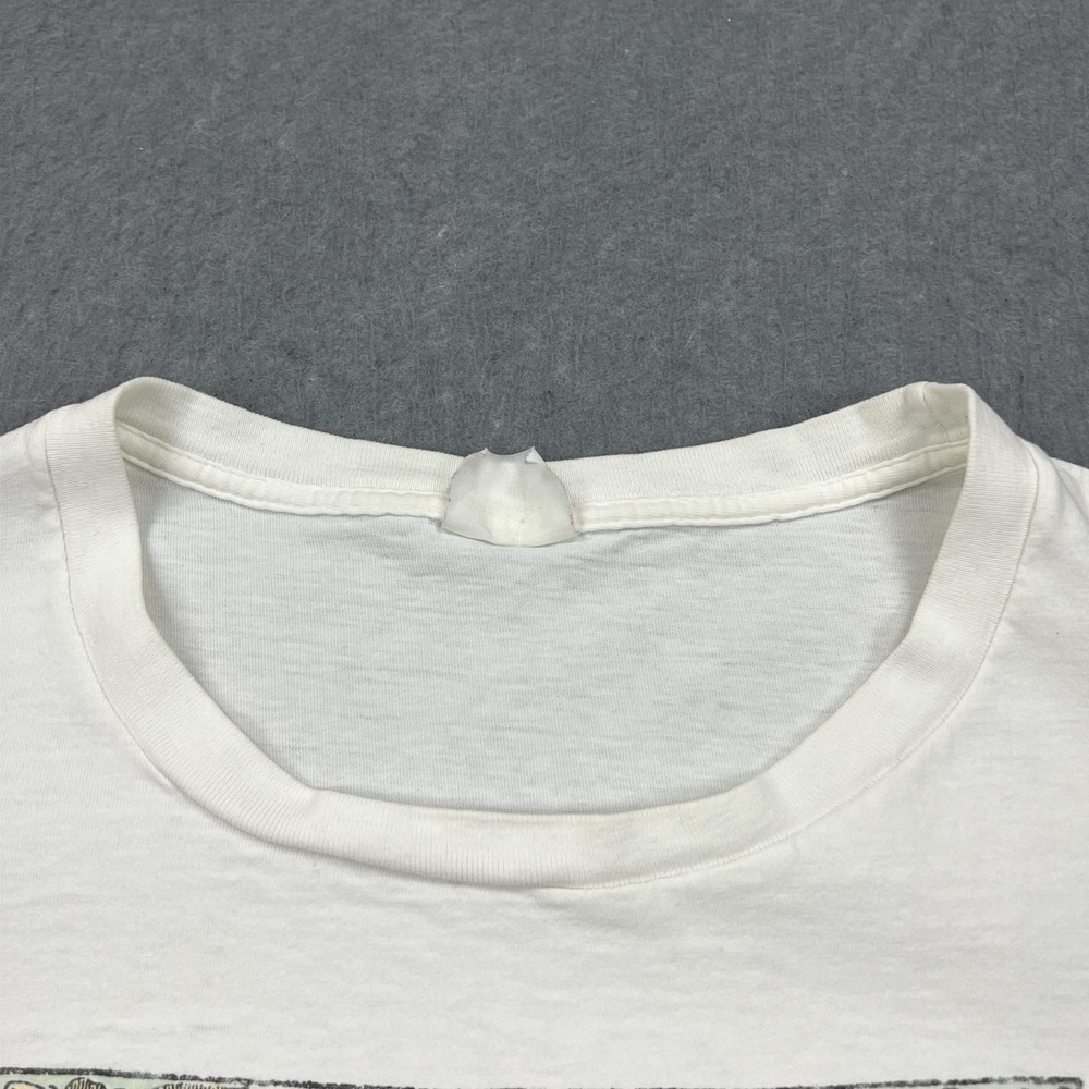 VTG Banana Republic Shirt XL* White Lion Safari & Travel Single Stitch USA Retro - Picture 4 of 16